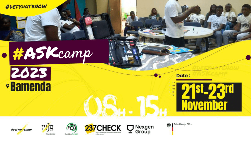 #defyhatenow #ASKcamp Bamenda, 2023