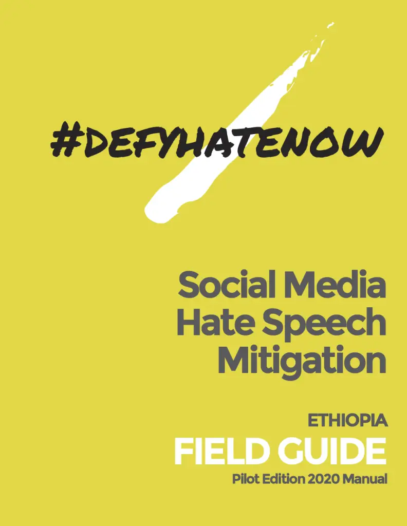 Ethiopia field guide 2020 cover page