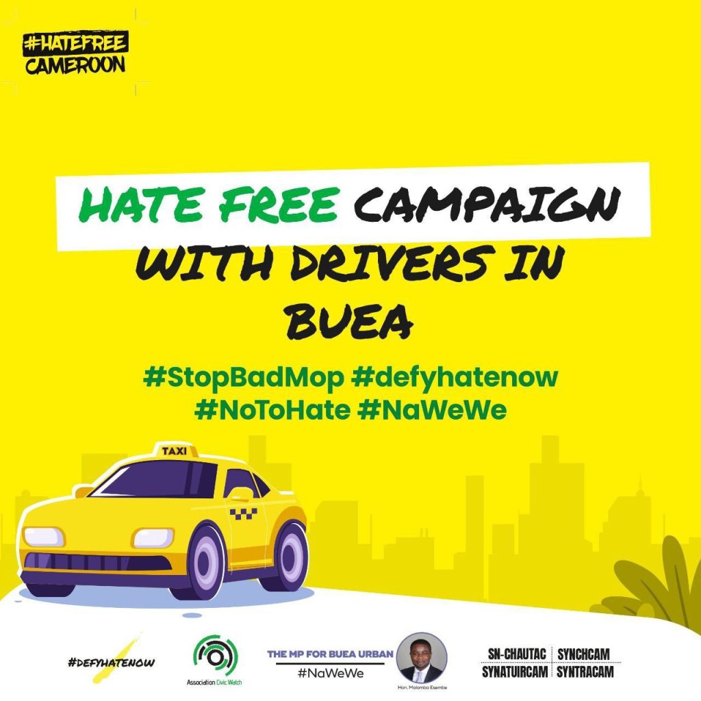 #StopBapMop Caravan in Buea: Denouncing ALL forms of Hatespeech!