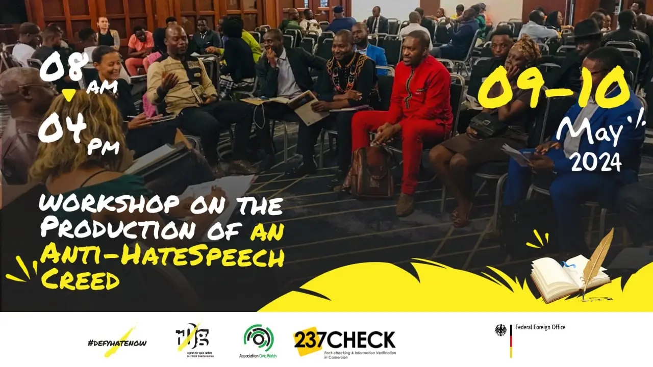 Combating Hate Speech in Cameroon – The Creation of an Anti-Hate Speech Creed