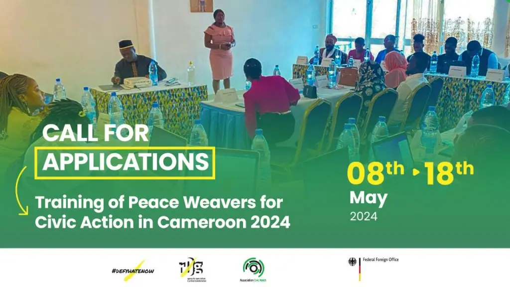 Training ofPeace Weavers for Civic Action in Cameroon 2024