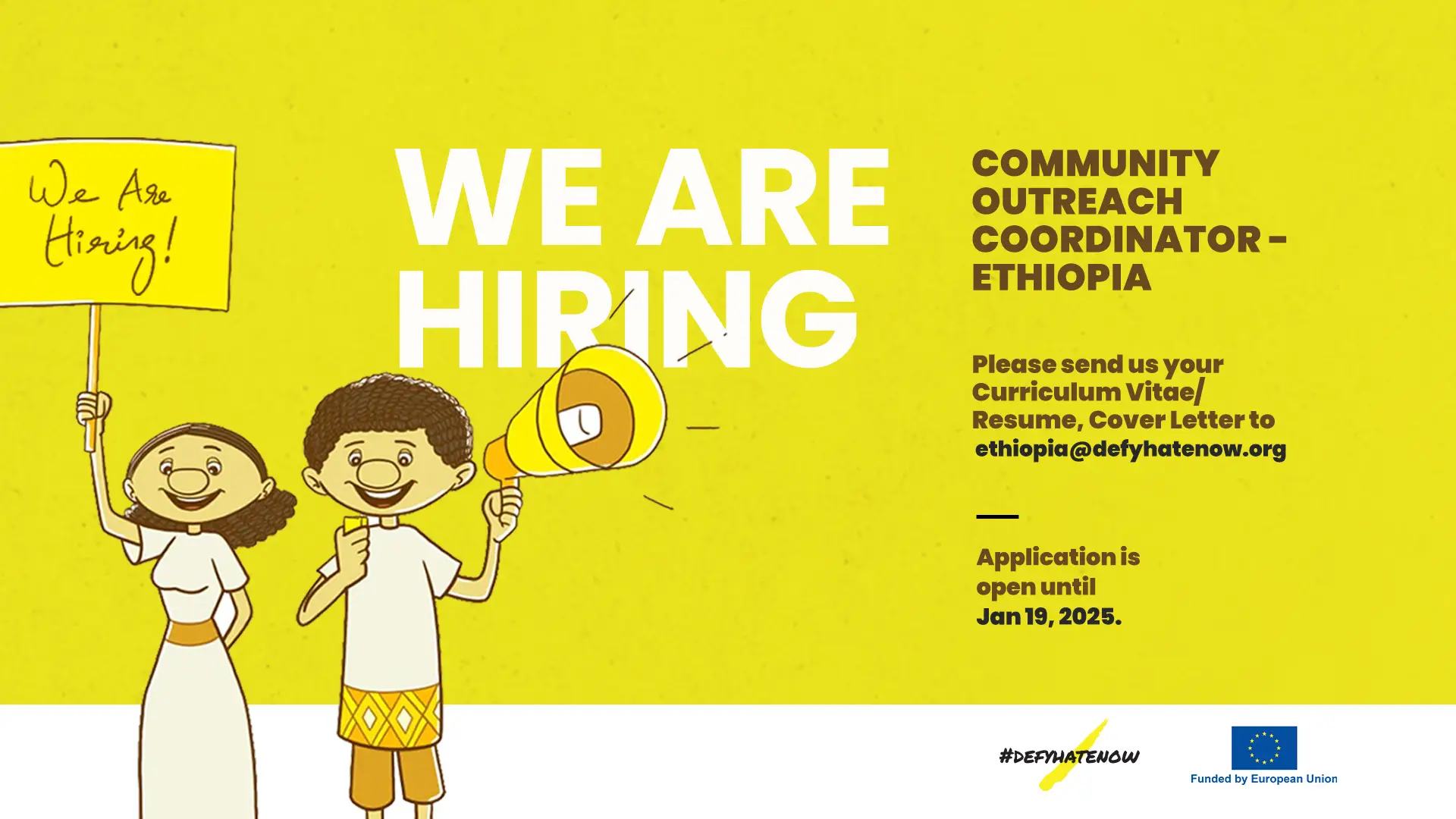 Community Outreach Coordinator – Ethiopia